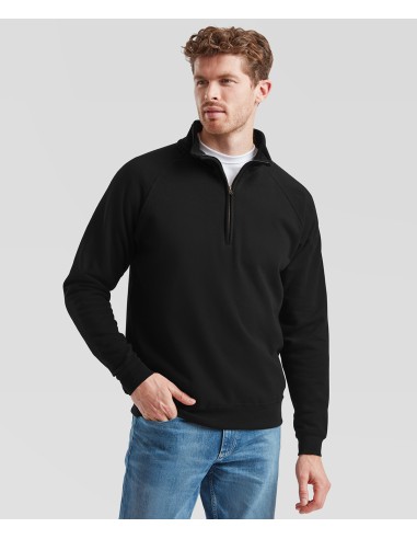 FRU-0621140-Classic Zip Neck Sweat